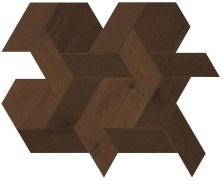 Мозаика Атлас Конкорд Италия Хертвуд/ Heartwood Moka Mansion Weave 34.6x40 AOYJ