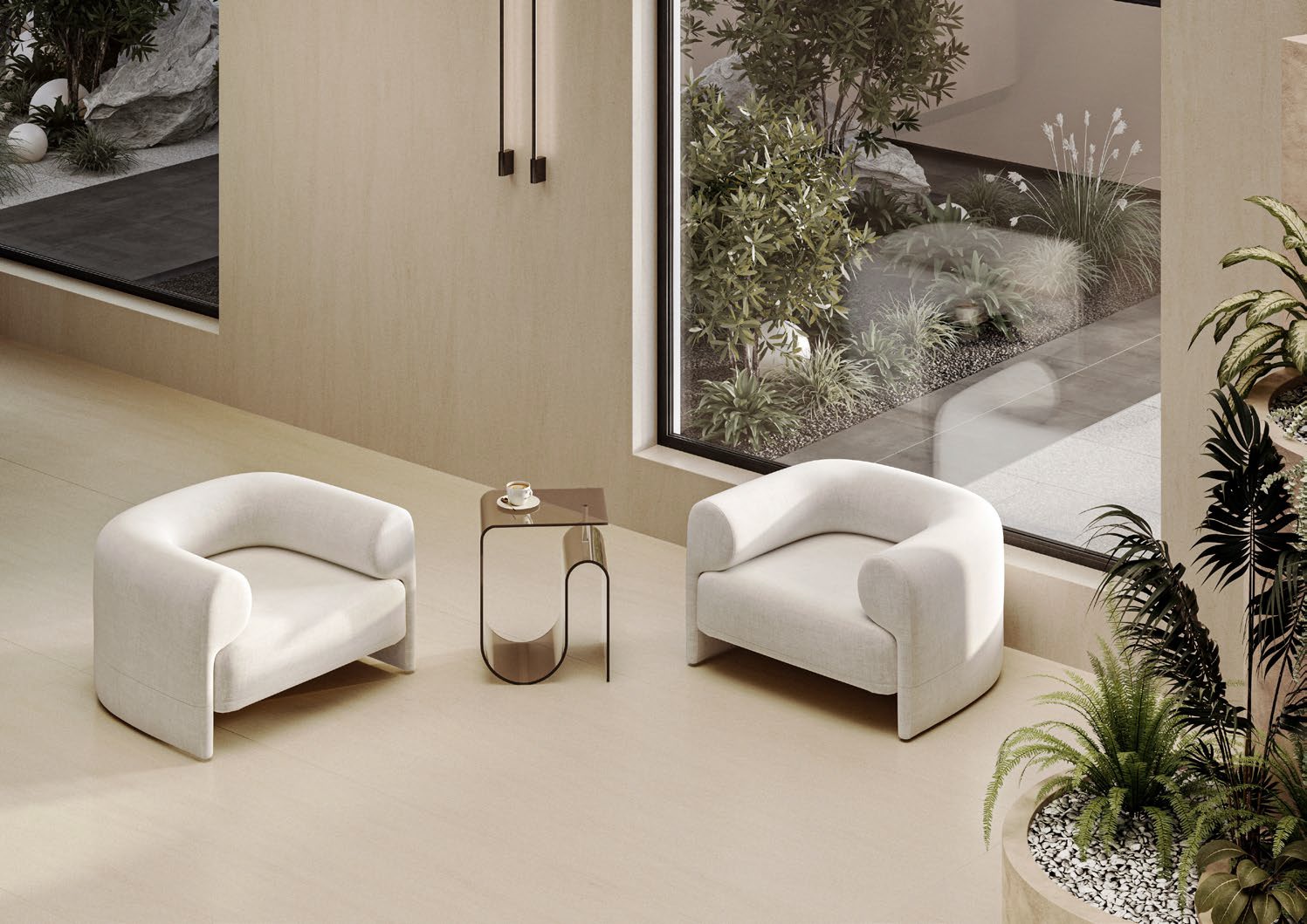 Керамогранит Kerama Marazzi SL1232G0011R6 Мока Крем бежевый обрезной 119.5x320