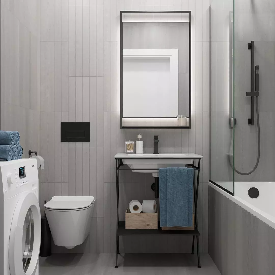 Керамогранит Kerama Marazzi Про Дабл серый тёмный обрезной 30x60 DD201020R