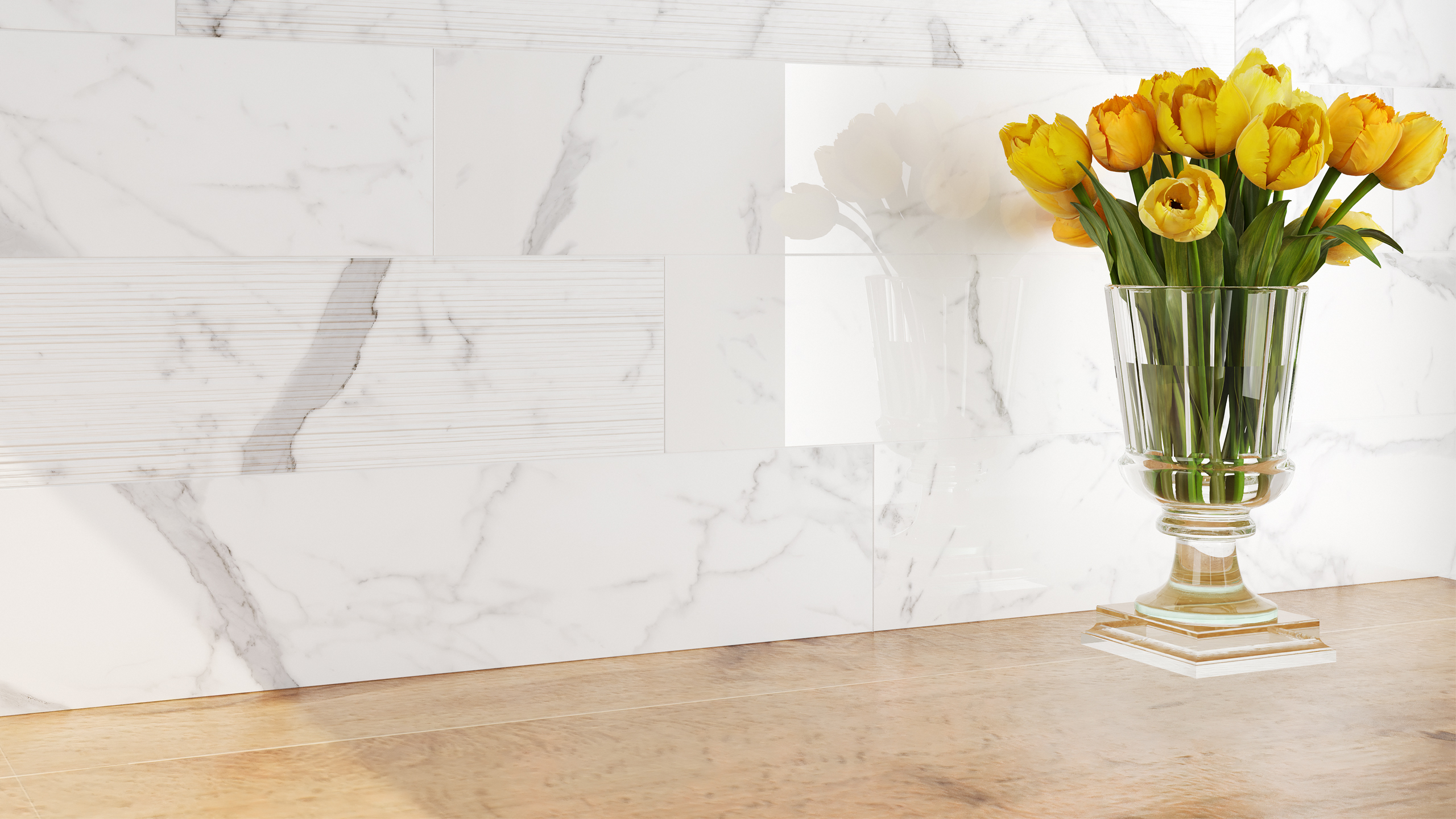 Комплект Estima MN01 Montis White (Ступень 33x120 непол. прямоугол. бортик с насечками + Подступенок 14,5x120)