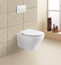 Унитаз подвесной безободковый BelBagno Acqua BB340CHR