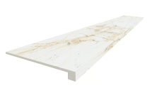 Ступень ColiseumGres Канова/ Canova Уайт фронтальная 620070002817 белый 33x120