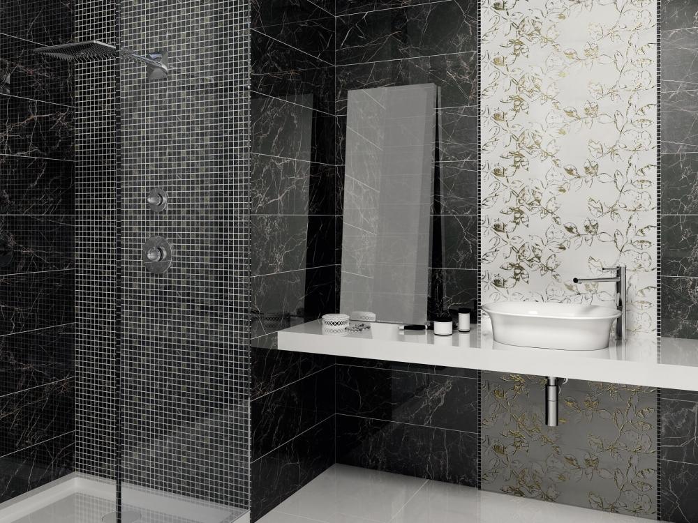Декор Kerama Marazzi MM12112 Астория белый мозаичный 25x75