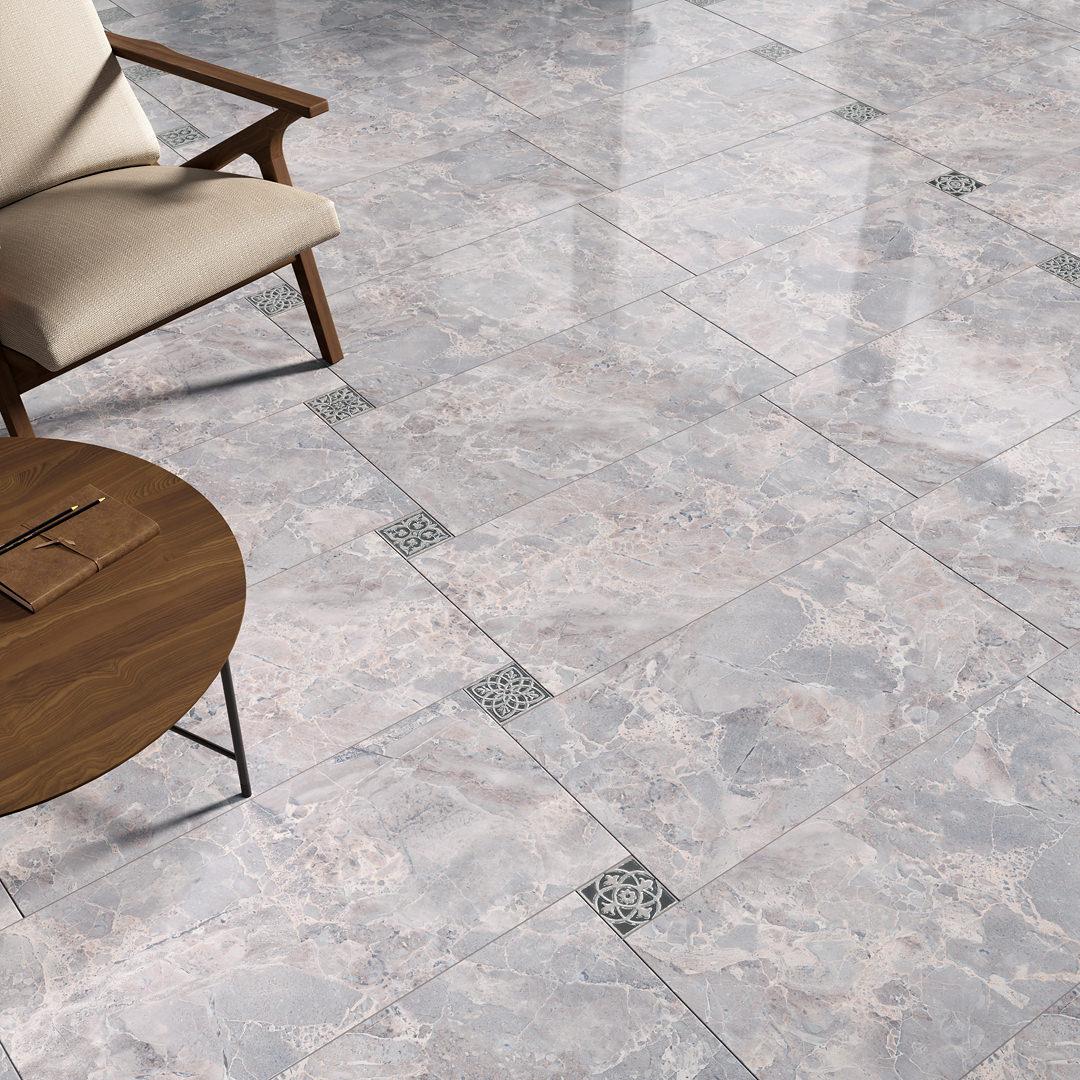 Керамогранит Kerama Marazzi SG570002R Парнас пепельный лаппатированный 80x160