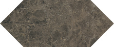 Керамическая плитка Kerama Marazzi Бикуш коричневый глянцевый 14x34 35014