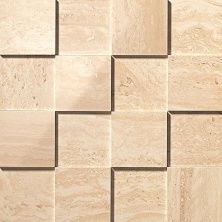 Мозаика Атлас Конкорд Италия Марвел Про/ Marvel Pro Travertino Alabastrino Mosaico 3D 30x30 ADP7