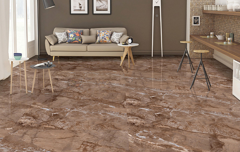 Керамогранит Азарио Royal Bottochino 60x120 Glossy P3211112141G белый