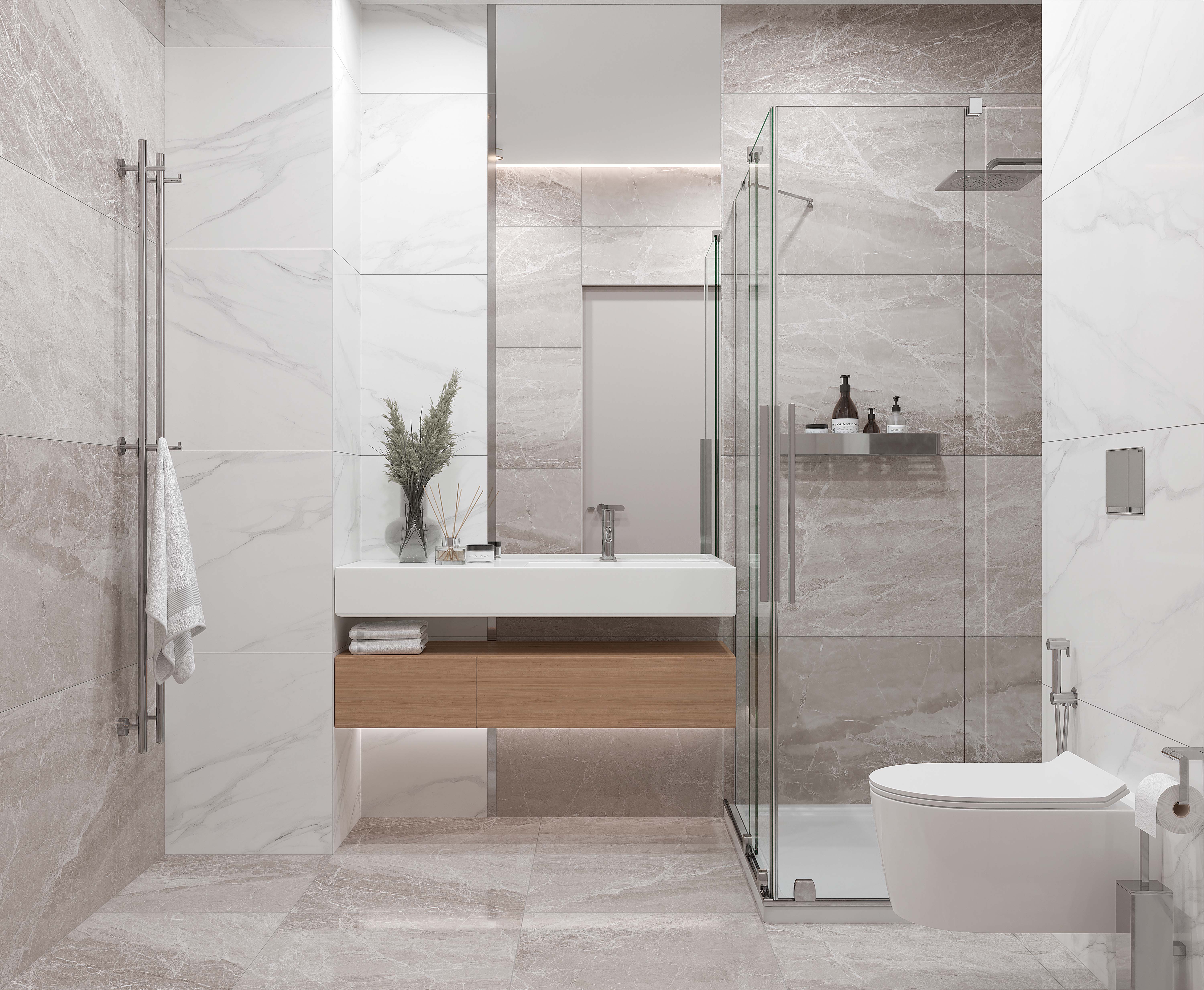 Керамогранит Laparet Nostalgic Silver 60x60 полированный