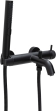 Смеситель для ванны Allen Brau Priority 5.31D10-31 черный матовый