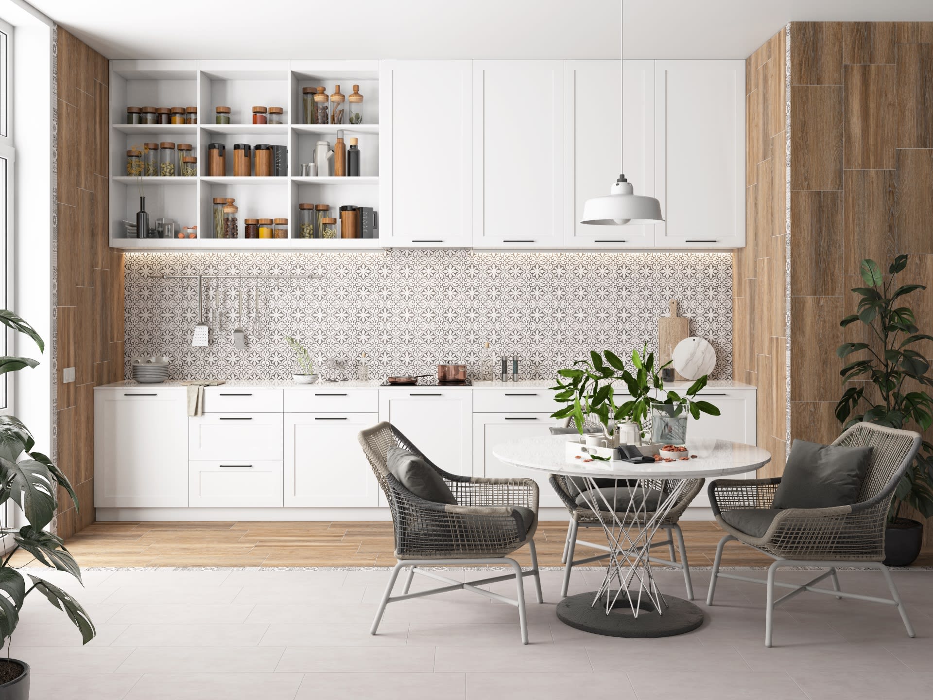 Декор Lasselsberger Винтаж Вуд 6060-0289 белый 30x60