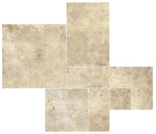 Декор Атлас Конкорд Италия Аикс/ Aix Blanc Tumbled Kit Multiformato 112.5x150 A04X