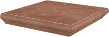 Ступень Kerama Marazzi KM4040G0021NGTA угловая Хадду красный матовый 34x34