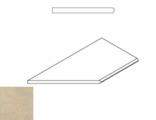 Бортик закругленный левый Италон Дистрикт х2/ District X2 Sand 30x60