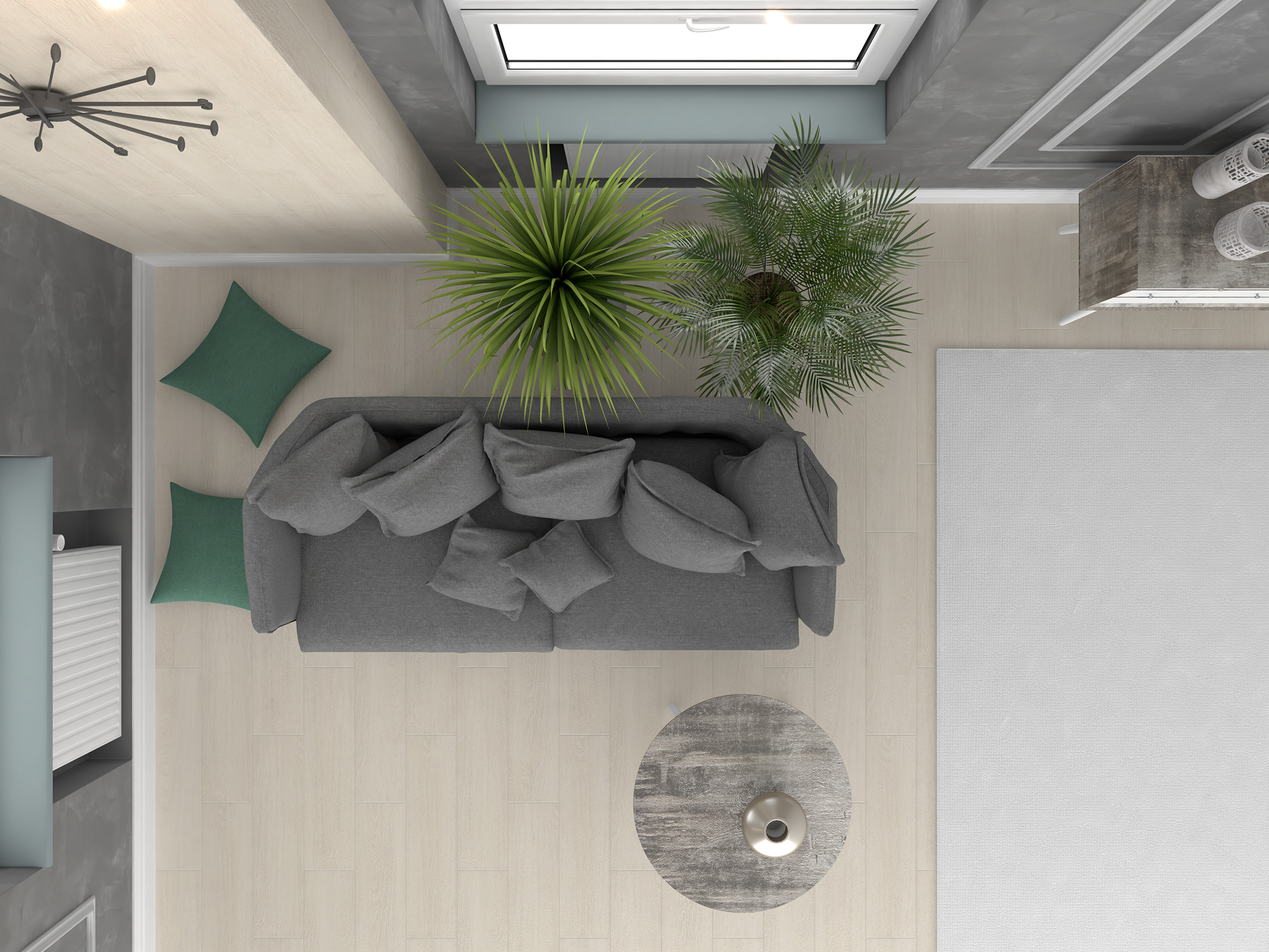 Керамогранит (SG706590R) Laparet Madera белый 20x80 матовый
