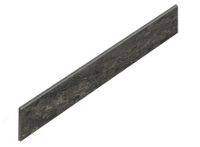 Плинтус ColiseumGres Флоренция/ Firenze Nero 7,2x45