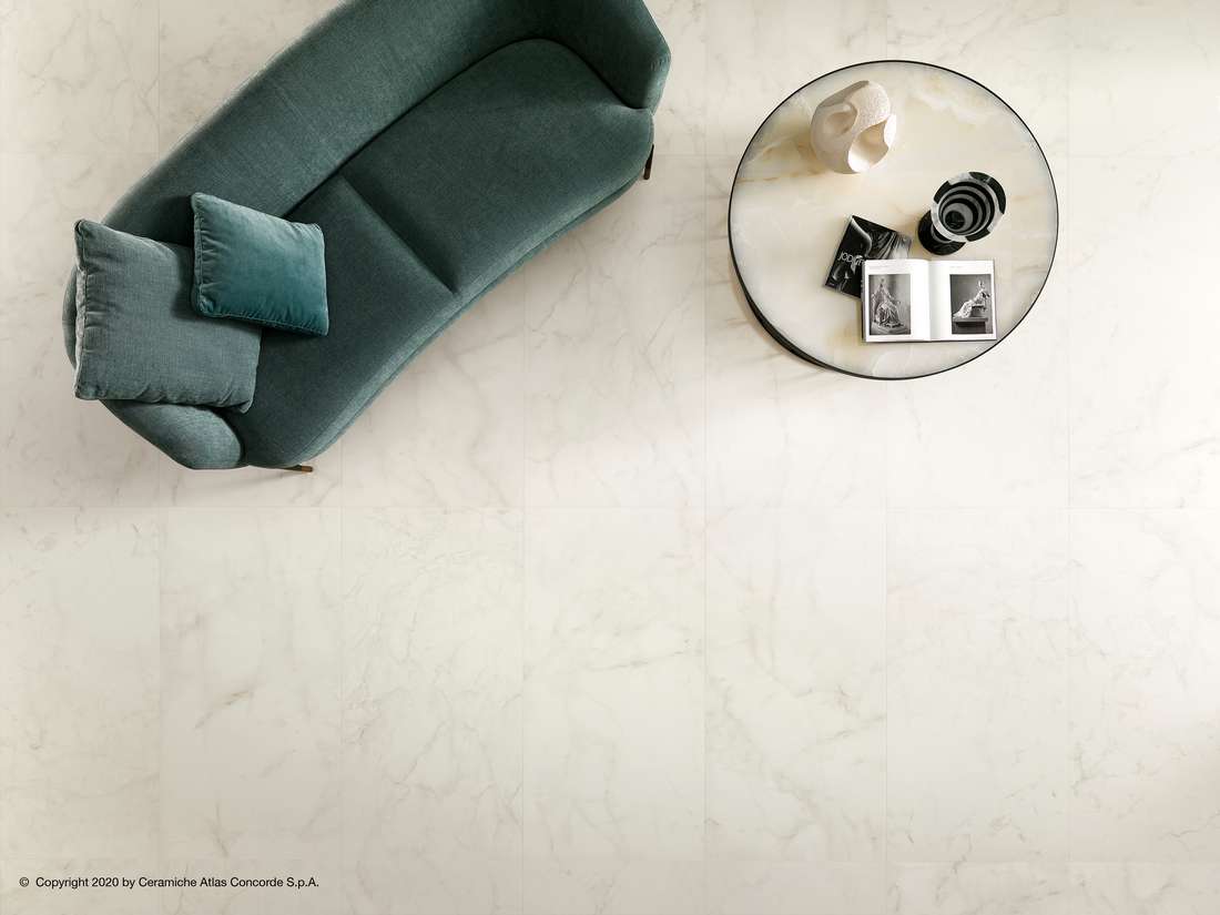 Керамическая плитка Атлас Конкорд Италия Марвел Шайн/ Marvel Shine Calacatta Imperiale Shiny 40x80 A3ZV