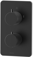 Смеситель для ванны Allen Brau Priority 5.3U123-31 (с внутренней частью, 3 выхода) черный матовый
