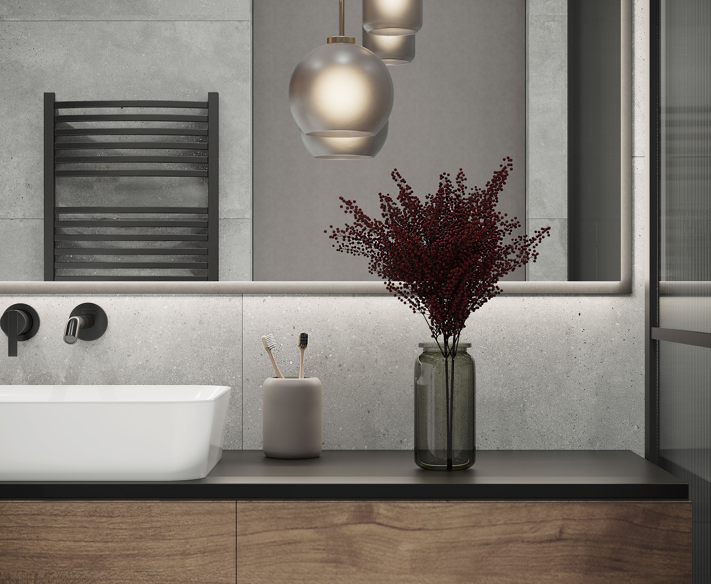 Керамогранит Laparet Callisto Gray 60x120 глянцевый