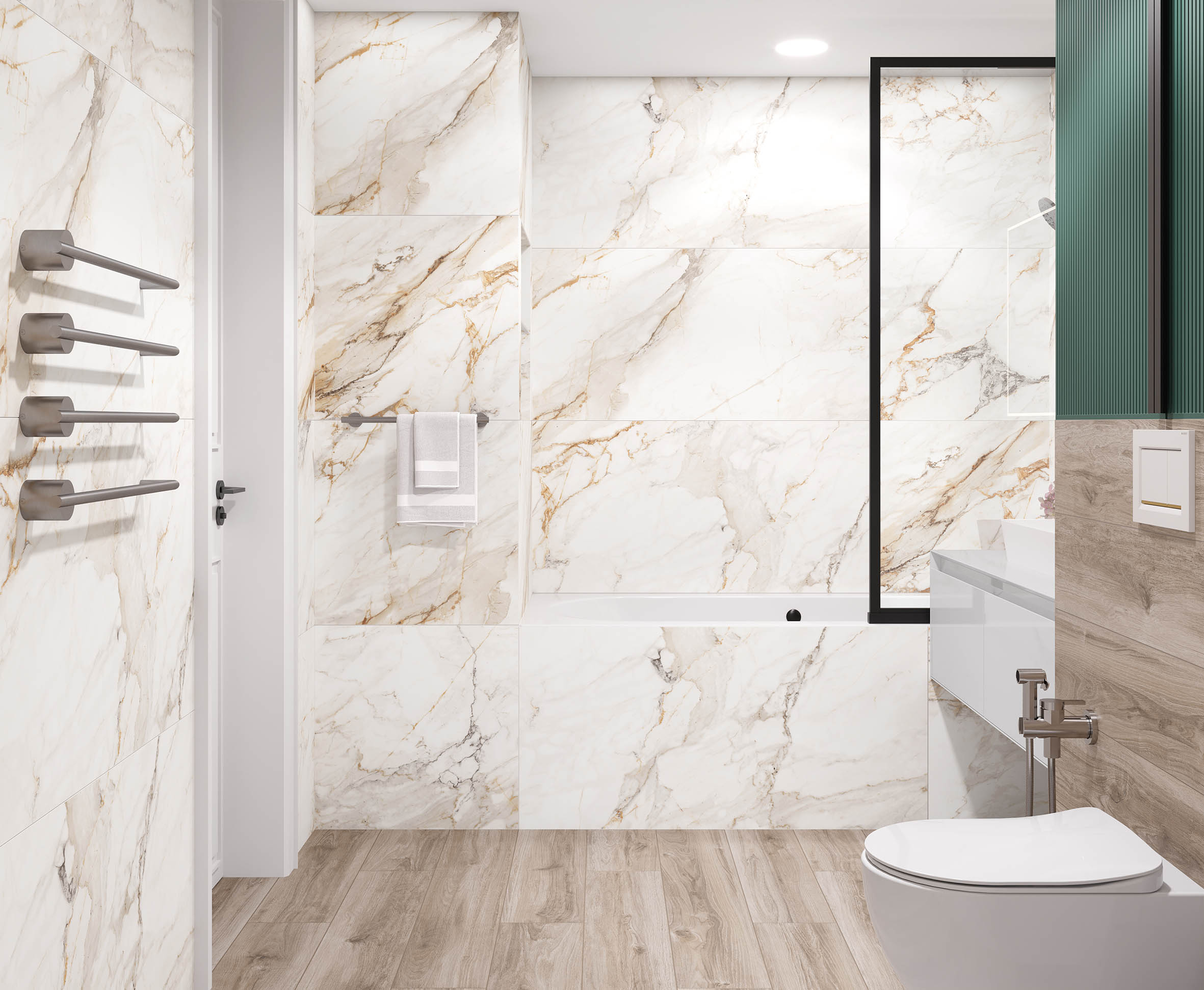 Керамогранит Laparet Calacatta Borgini 60x60 матовый