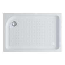 Душевой поддон BelBagno TRAY-BB-AH-120/80-15-W-R акриловый