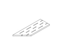 Решетка левая Италон Миллениум X2 Black 20x60