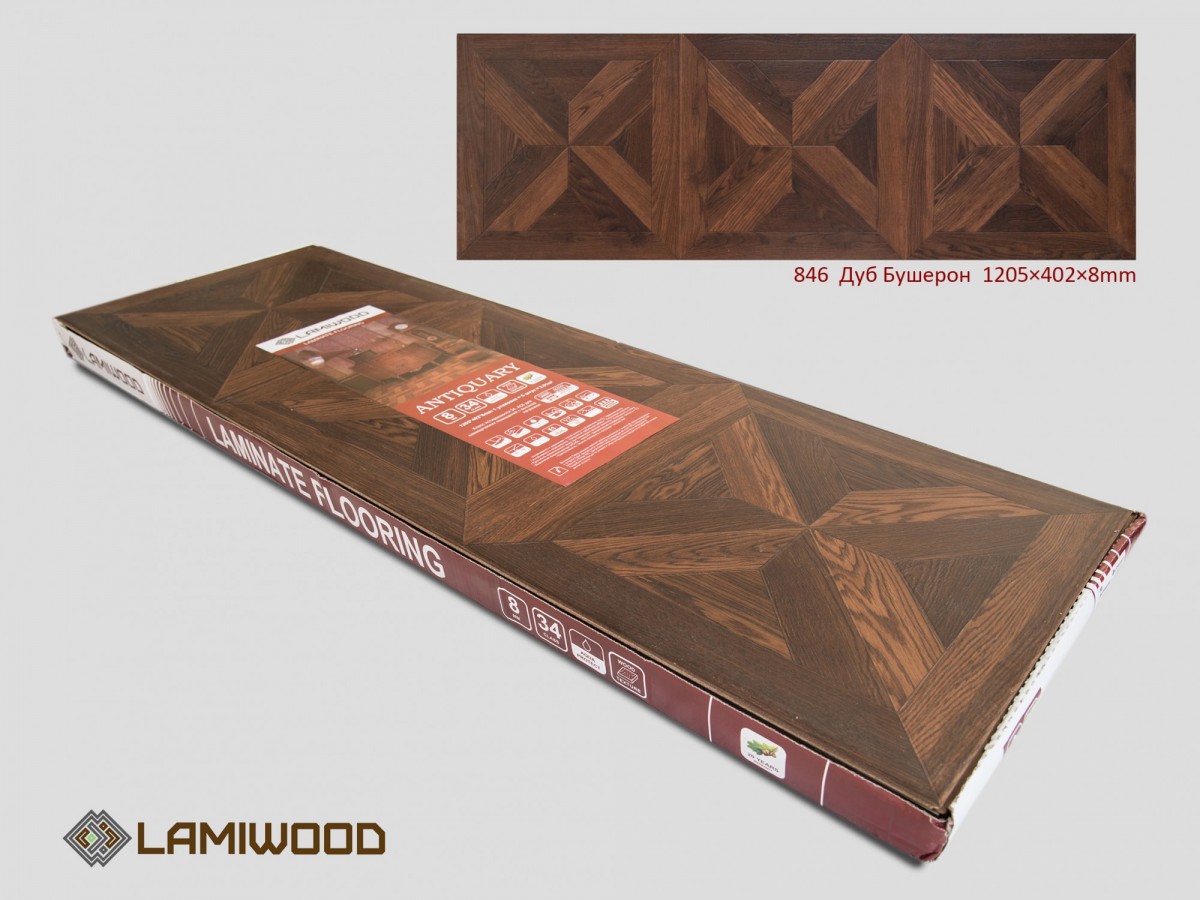 Ламинат LAMIWOOD ANTIQUARY 846 Дуб Бушерон 40.2x120.5