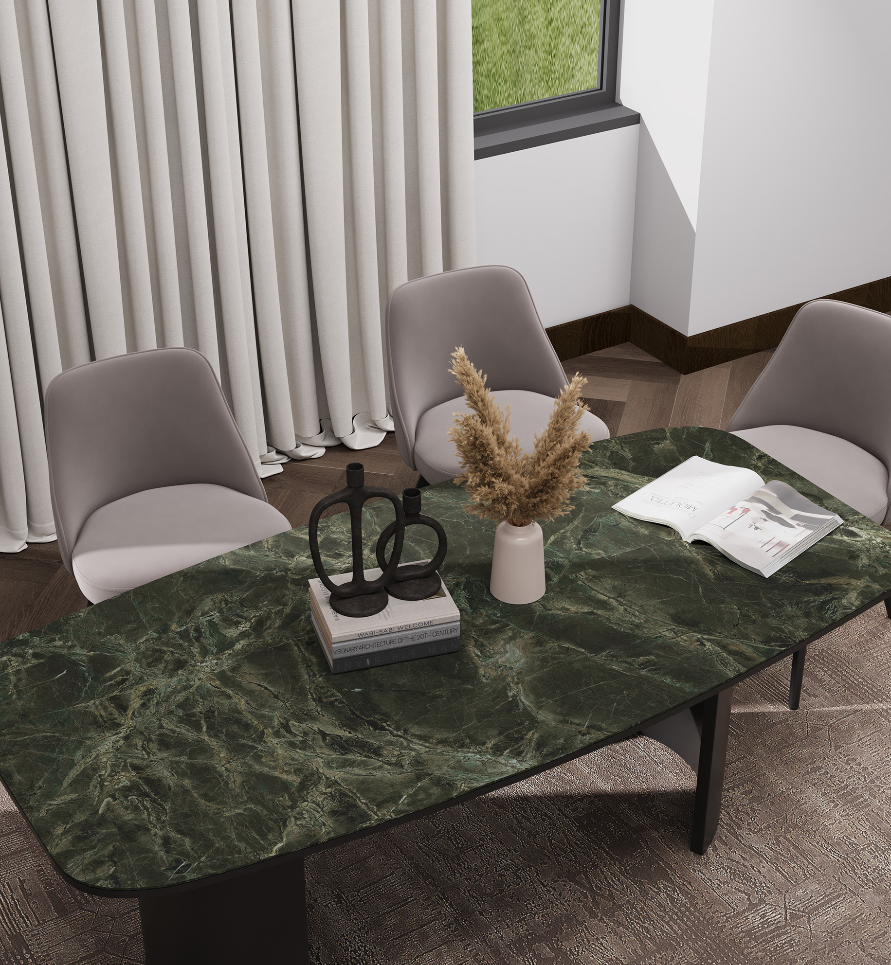 Керамогранит СтароСлэбс Krater Perla Repose 120x120 бежевый