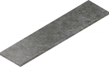 Ступень Италон Магма/ Magma Графит угловая левая 620070003024 серый 33x120