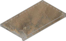 Ступень фронтальная Италон Магнетик Х2/ Magnetique X2 Dark X2 33x60
