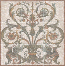Декор Kerama Marazzi HGD\A99\9x\17000 Панно Виченца 45x45