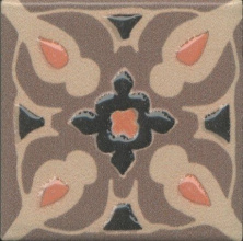 Вставка Kerama Marazzi Анвер 11 коричневый 4.85x4.85 OS\C177\21052