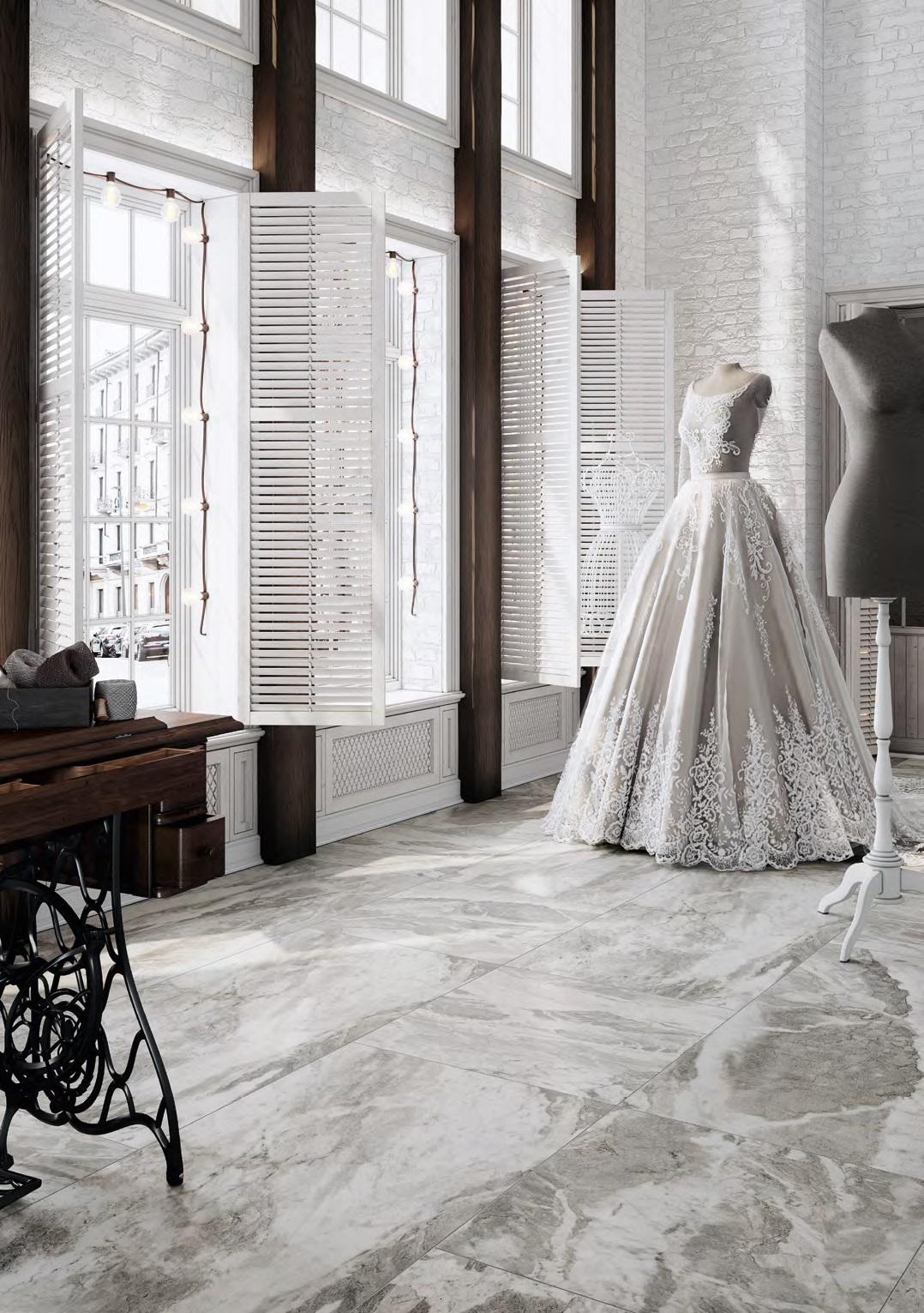 Керамогранит Kerama Marazzi Альбино серый обрезной 60x60 DL602720R