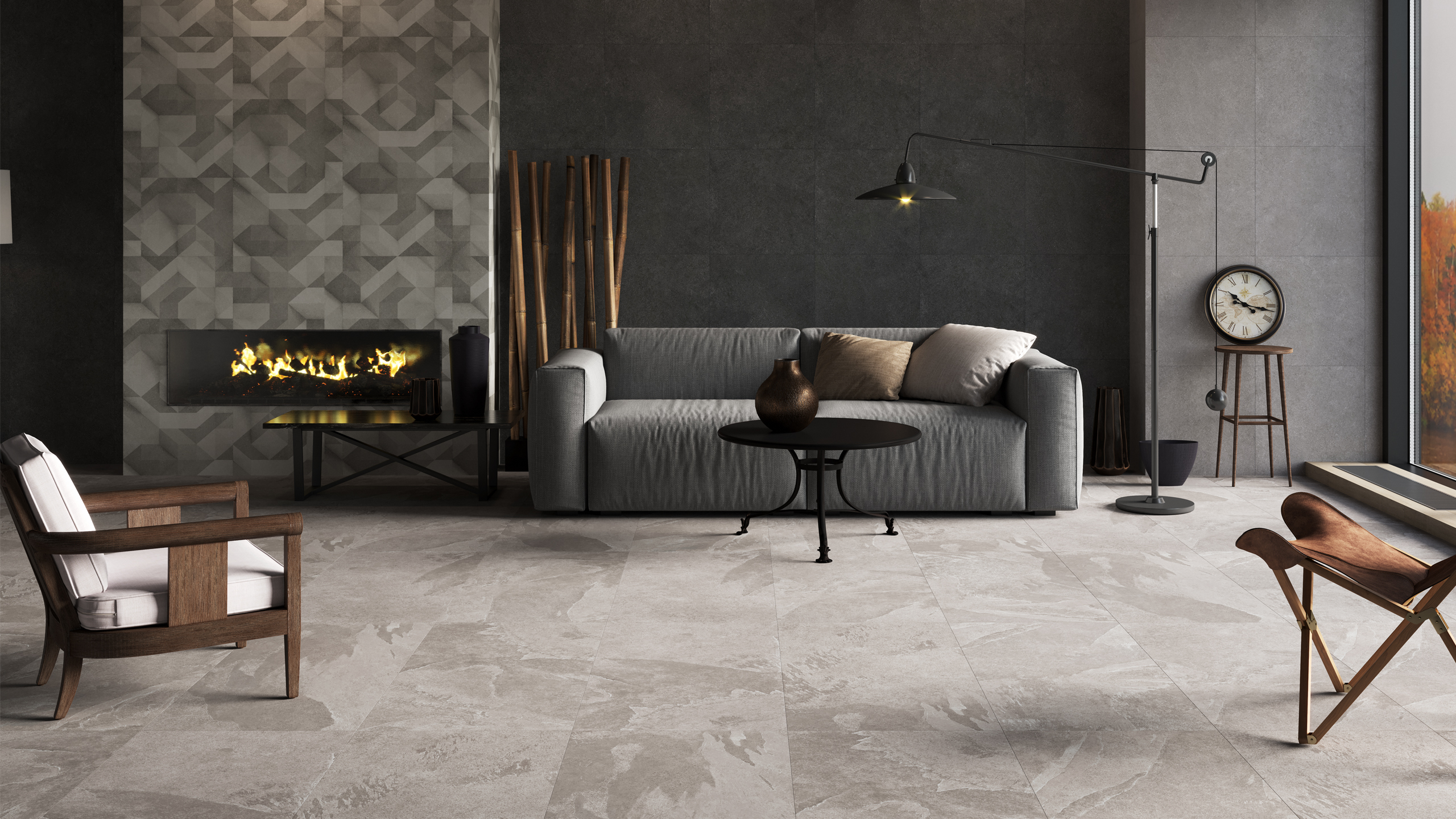 Керамогранит Estima Terra TE04 60x120 черный