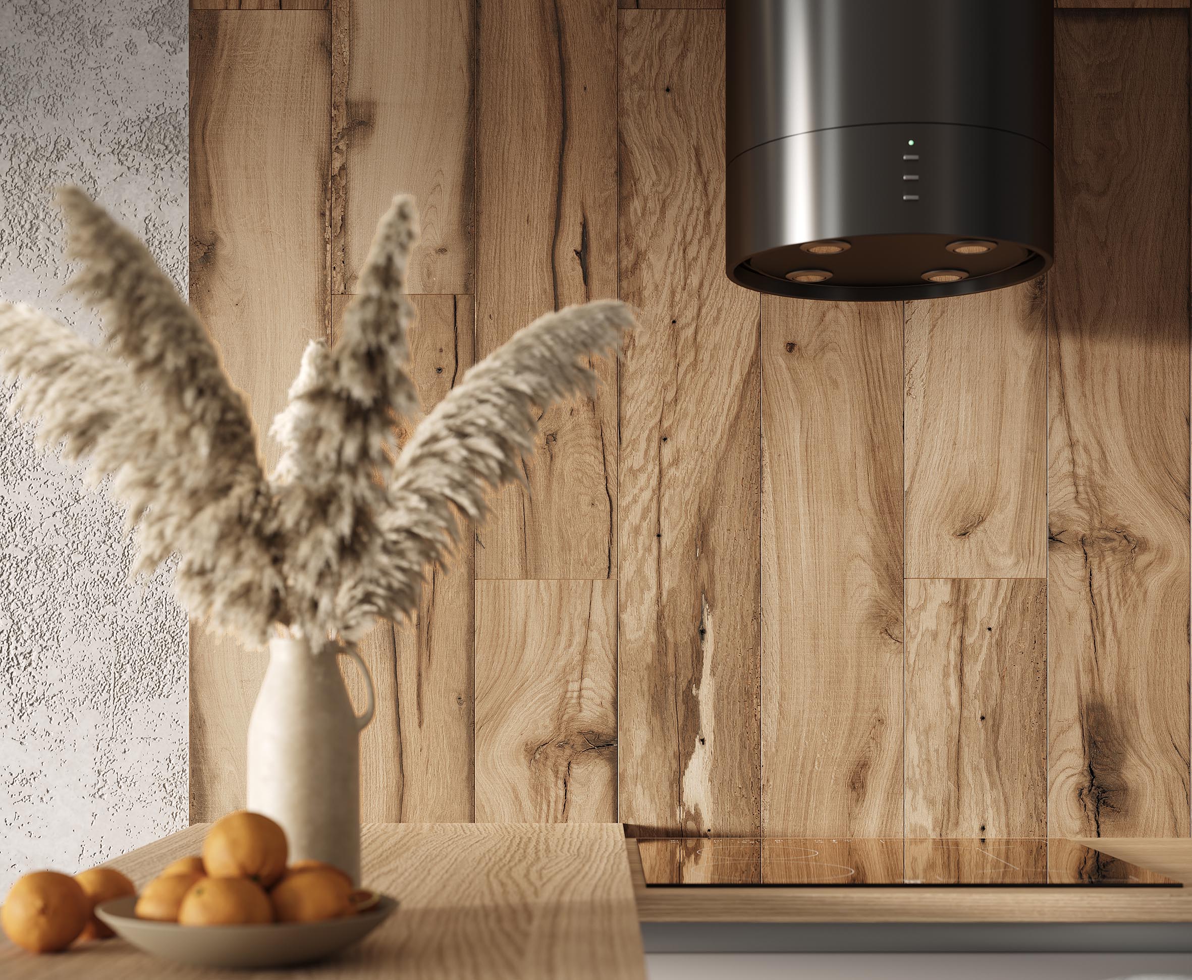 Керамогранит Laparet Cypress Wood Sandle темно-бежевый 20x120 матовый