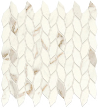 Мозаика Атлас Конкорд Италия Марвел Шайн/ Marvel Shine Calacatta Prestigio Twist Silk 30.5x30.5 A4WP