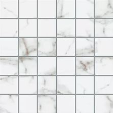 Мозаика Estima SM03 Ametis Supreme Ferrum 30x30 белый непол./полир.