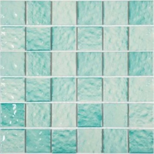 Мозаика NSmosaic PW4848-23 бирюзовый 30.6x30.6
