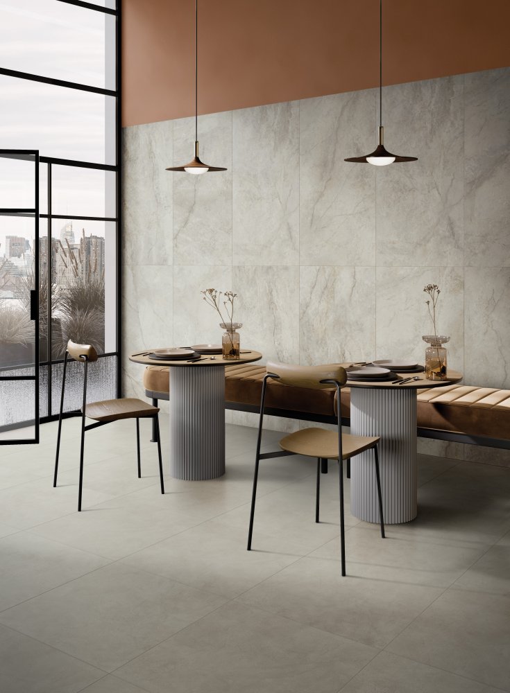 Керамогранит Vitra АрктикСтоун/ ArcticStone Кремовый Матовый 9мм 60x60