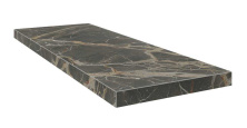 Ступень угловая левая ColiseumGres Помпеи/ Pompei Brown 33x90