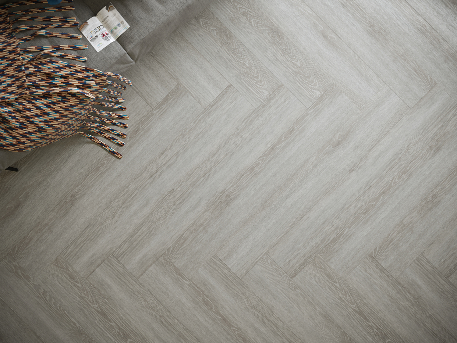 Кварцвиниловая плитка Fine Floor Gear FF-1810 Дуб Адрия кварц винил напольный