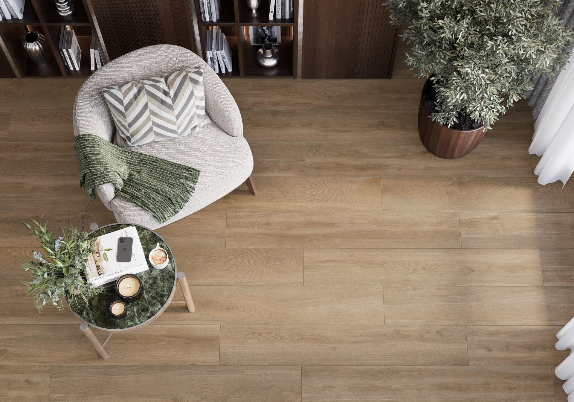 Керамогранит Artkera Group Натуралвуд/ Naturalwood Винтаж GP20120NAT00 белый 20x120