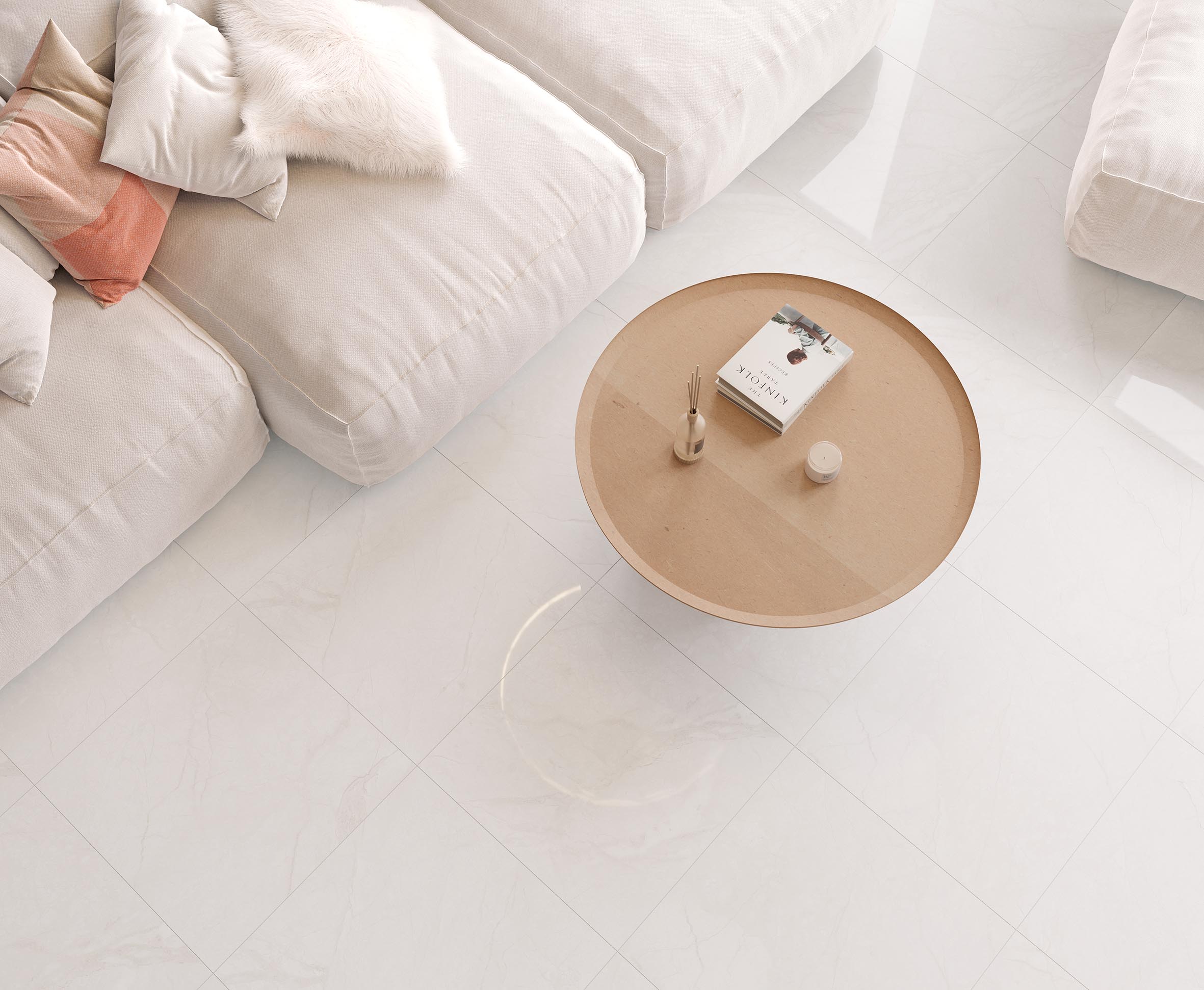 Керамогранит Laparet Antalya Bianco 60x60 полированный