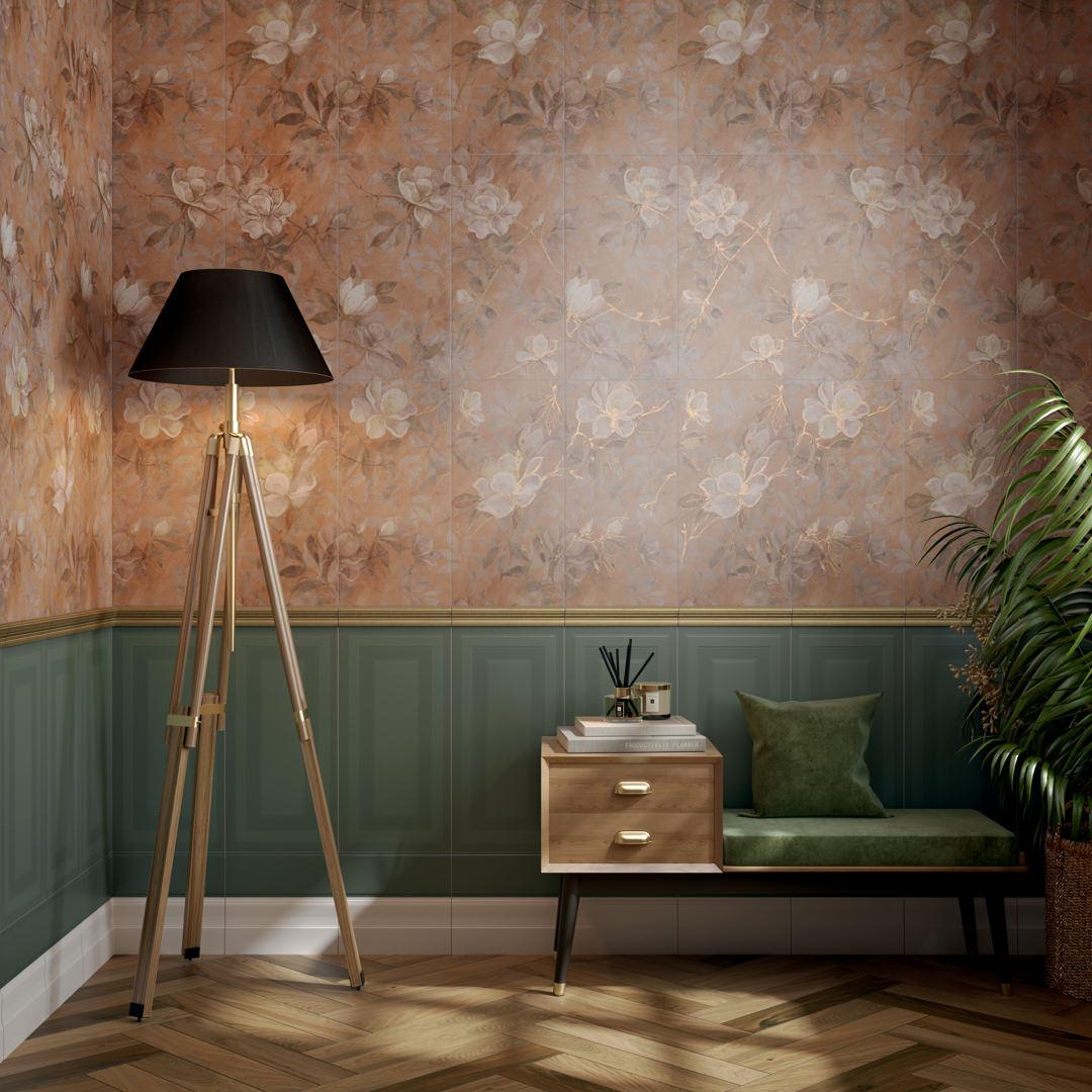 Плинтус Kerama Marazzi Магнолия белый матовый обрезной 12x30 FMF001R