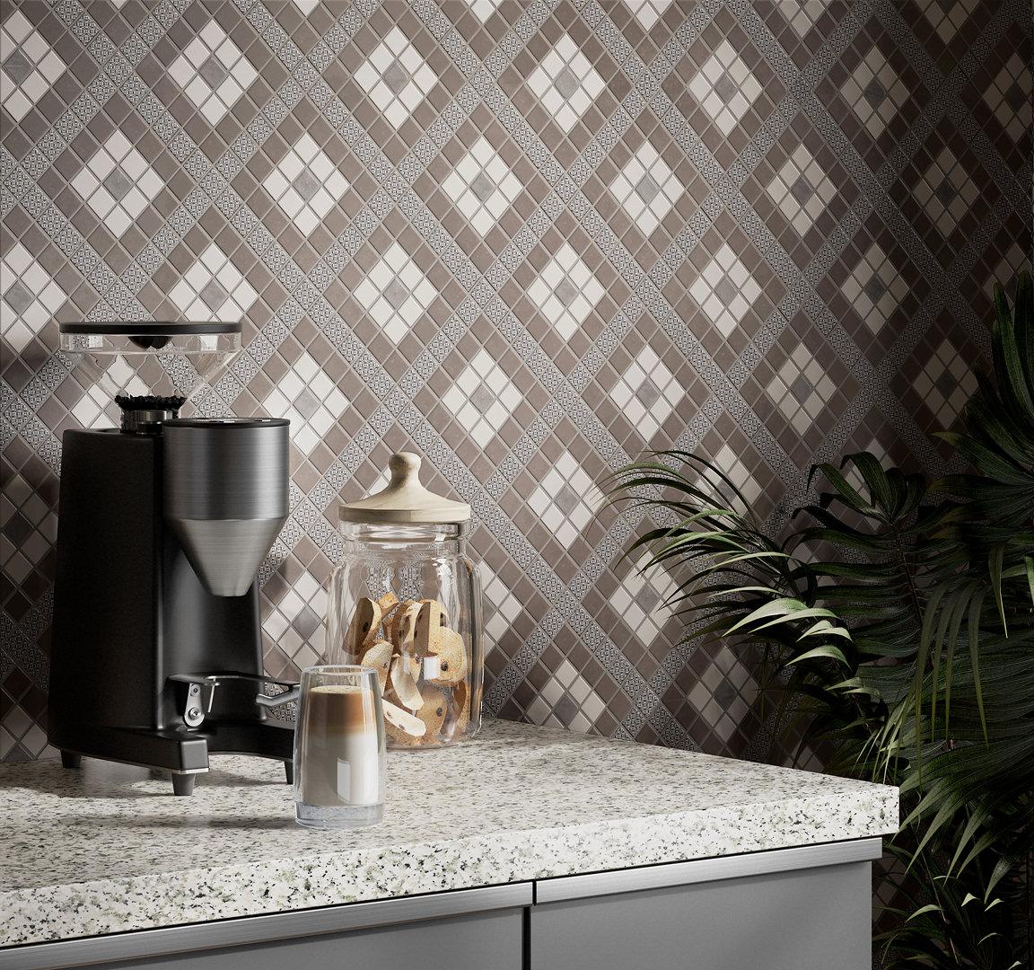 Керамическая плитка Kerama Marazzi 20107 Кастелло серый темный 29,8x29,8