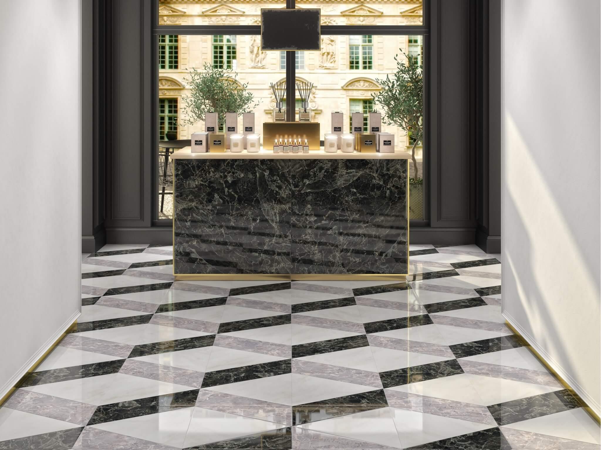 Керамогранит Kerama Marazzi SG570002R Парнас пепельный лаппатированный 80x160