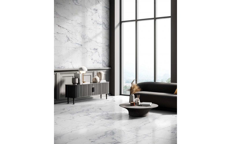 Керамогранит Vitra МарблСистем/ MarbleSystem Бреча Черный R9 7ЛПР 60x120 лаппатированный