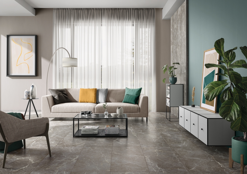 Ступень угловая левая ColiseumGres Треви/ Trevi Beige 33x90