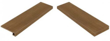 Ступень угловая правая Италон Элемент Вуд/ Element Wood Mogano 33x120