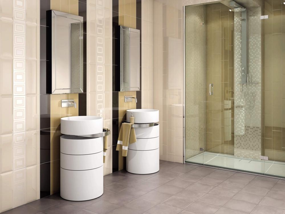Керамическая плитка Kerama Marazzi 15075 Вилланелла белый грань 15x40