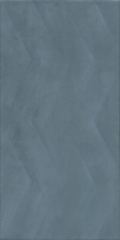 Керамическая плитка Kerama Marazzi Онда структура синий матовый обрезной 30x60 11221R